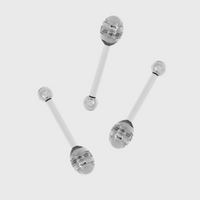 White applicator set