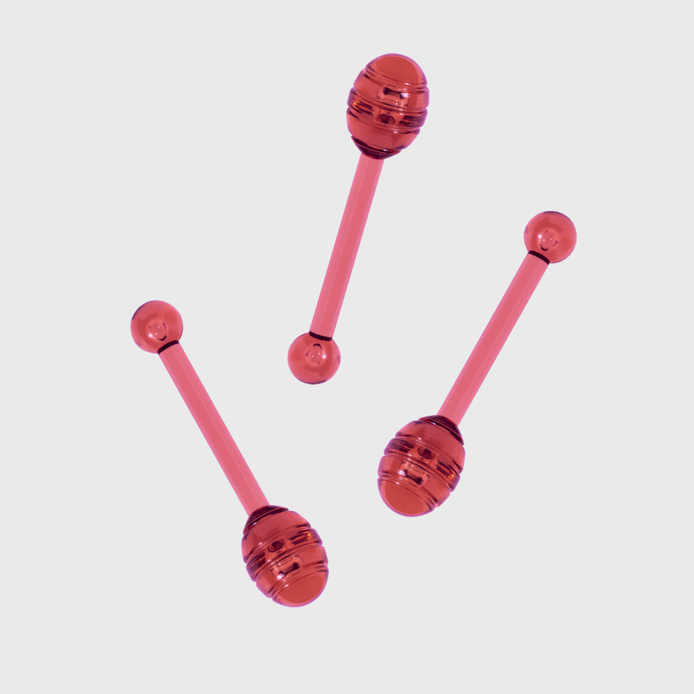 Pink applicator set