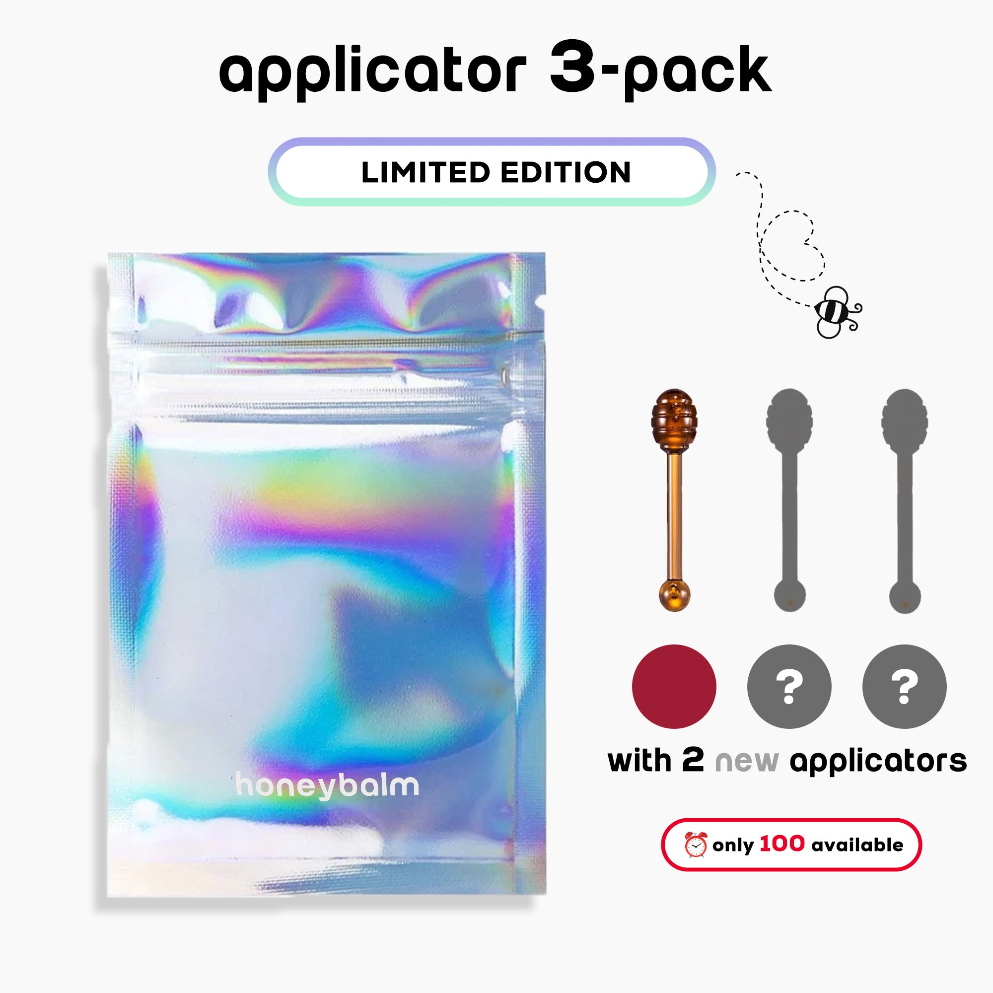 Applicator 3-pack (LIMITED EDITION)